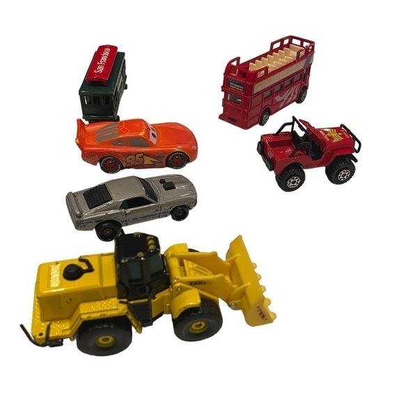 Lot of Vintage Cars Tonka San Francisco Sightseeing/Cars/Jeep/1997 Mustang Mach - Picture 3 of 16